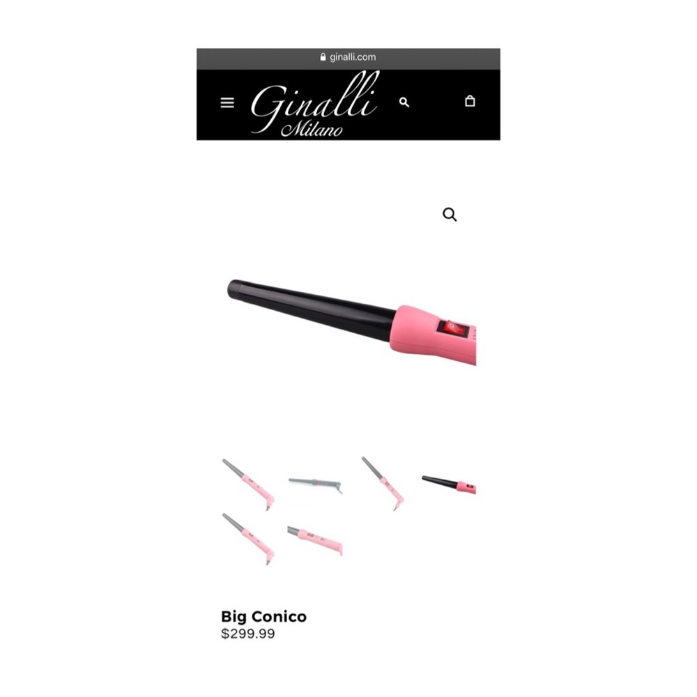 Ginalli Milano Curling Iron